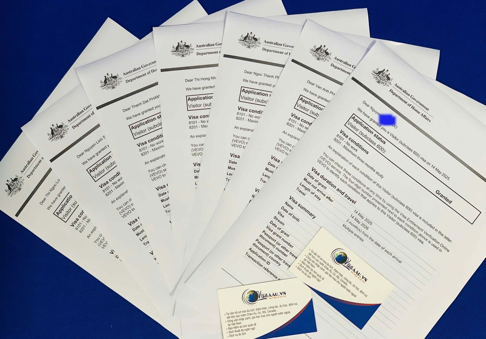 Đạt được visa Úc là thành quả của bạn, niềm vui của chúng tôi